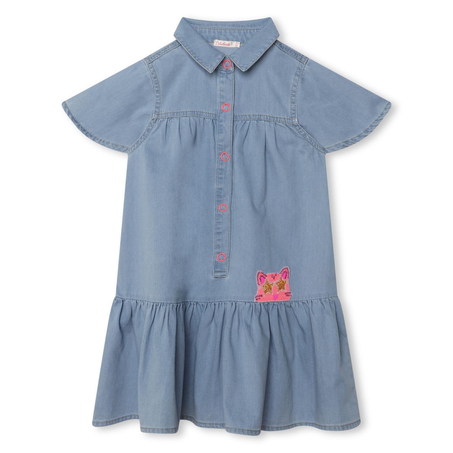 Billieblush Denim Sequin Dress 8 - 12Y